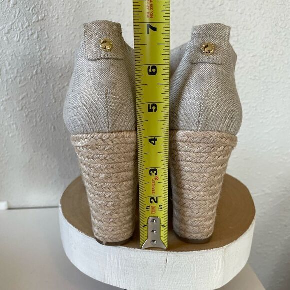 MICHAEL Michael Kors Woven Wedge Heels Size 10 EUC - Picture 4 of 8